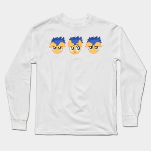 Flash Faces Long Sleeve T-Shirt